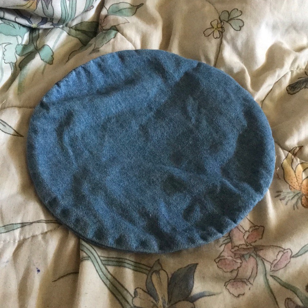 Denim beret